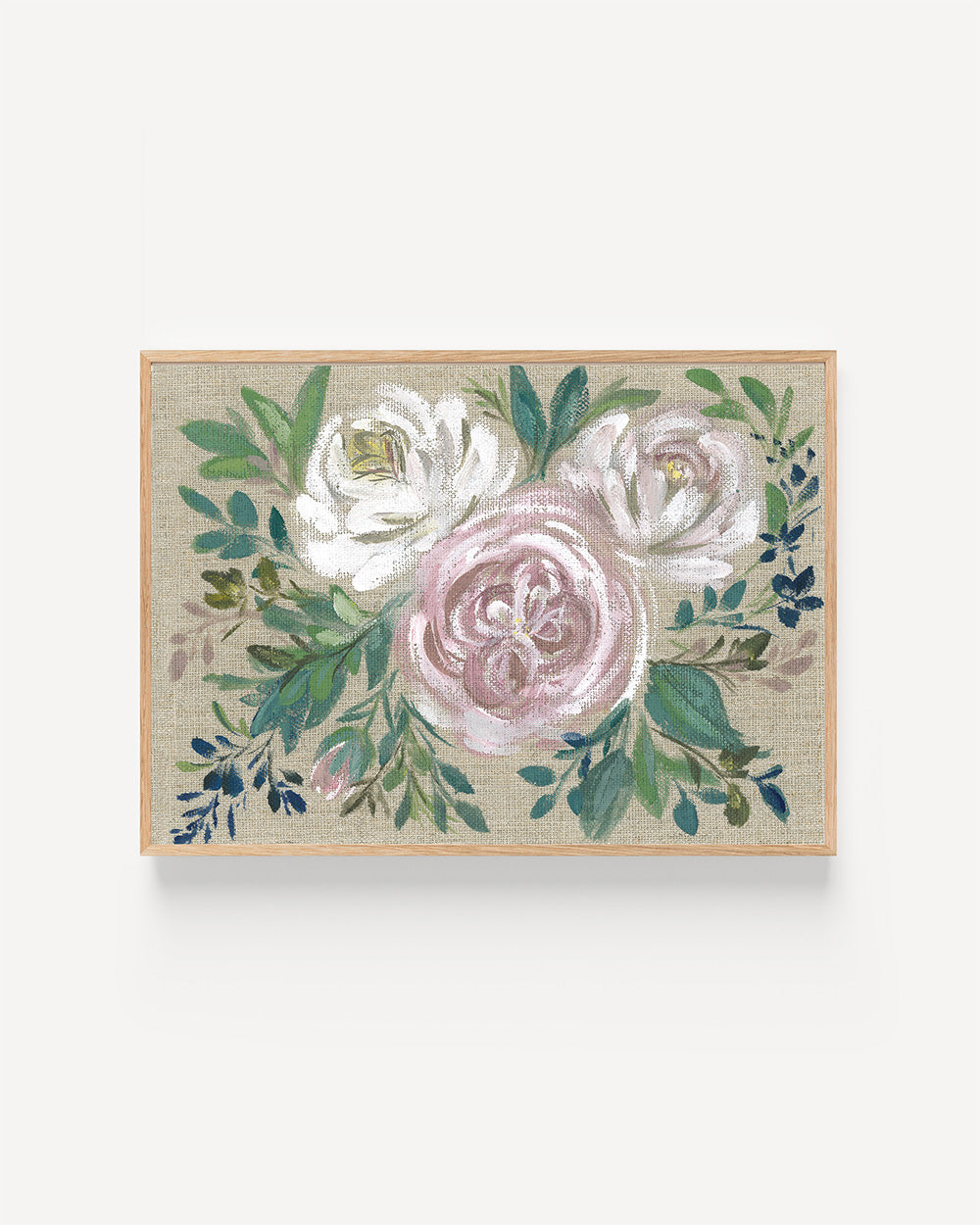 Earth angel rose watercolor in rich pink hues symbolizing devotion, meaningful connection and fulfillment. colorful arrangement